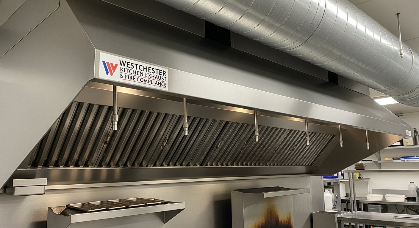 Fire Suppression System Inspection Support service in a commercial kitchen