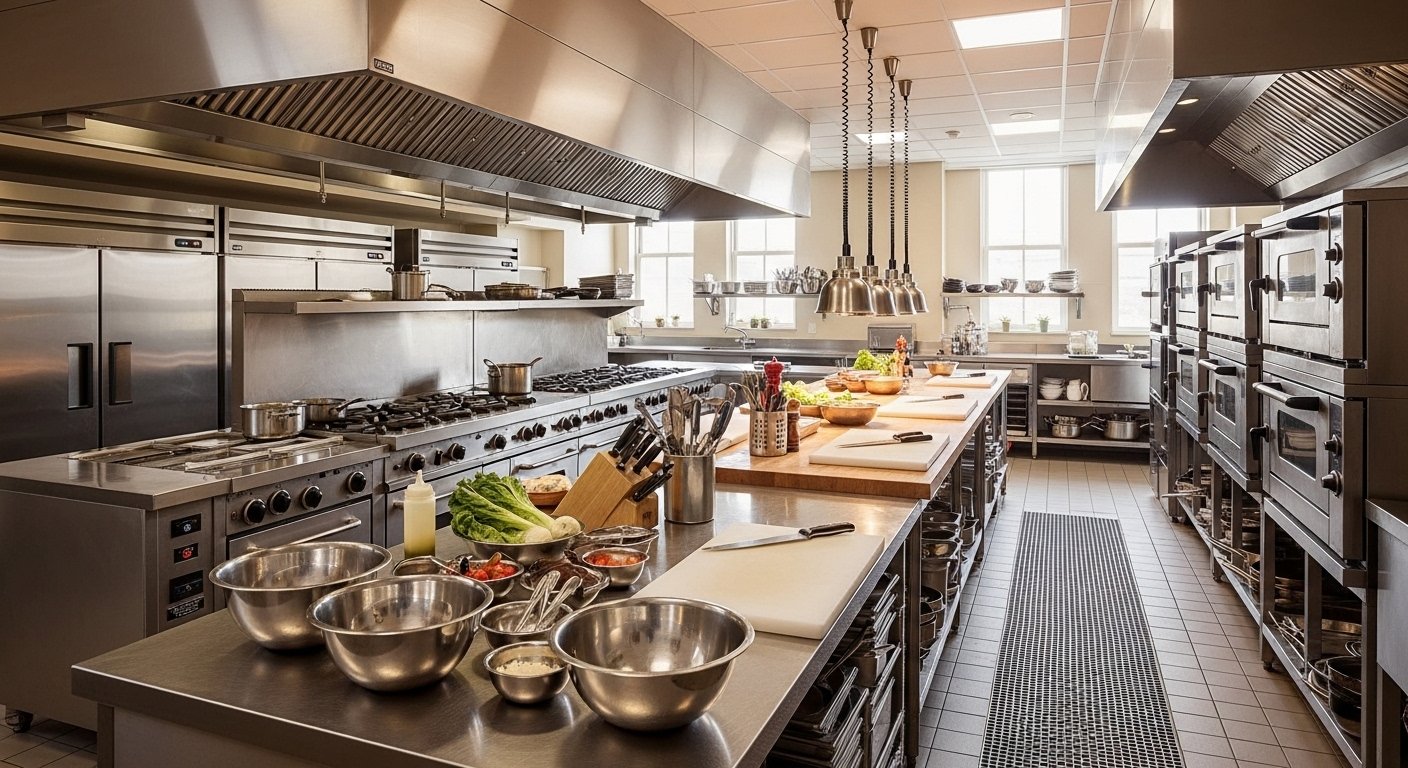 Peekskill Commercial Hood Cleaning service area commercial kitchen image